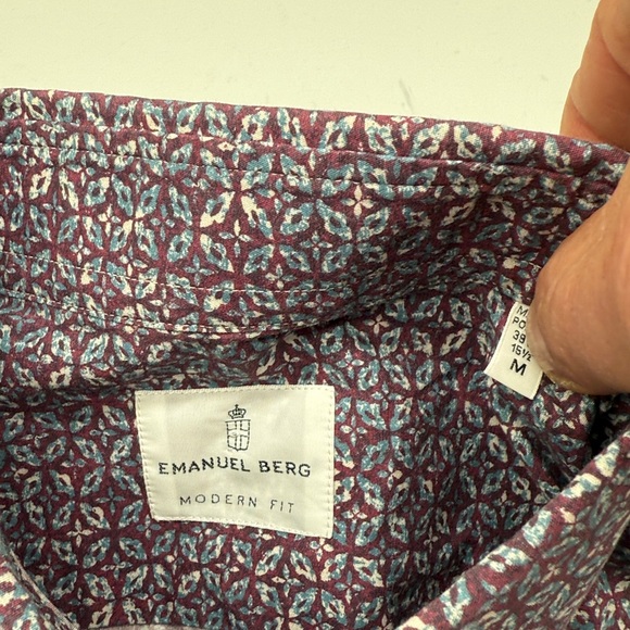 Emanuel Berg Patterned Shirt - Picture 2 of 2